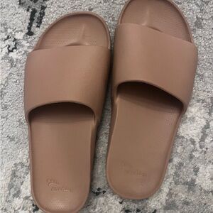 Archies Nude/Tan Comfort Footbed Slide